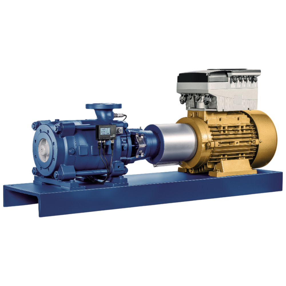 Фото Горизонтальные многоступенчатые насосы KSB серии Multitec